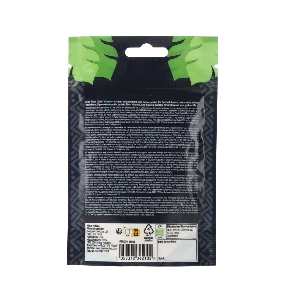 Blue River Blueberry Planet Gecko Diet - Image 3
