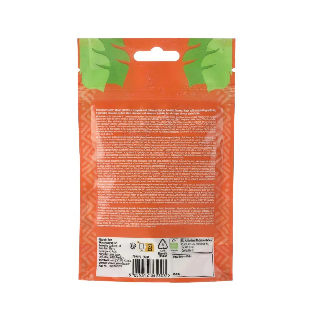 Blue River Melon Quest Gecko Diet 60g - Image 3