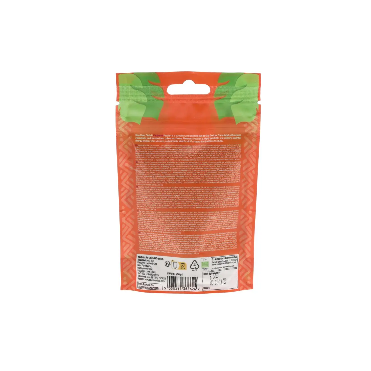 Blue River Phelsuma Passion Day Gecko Diet - Image 5