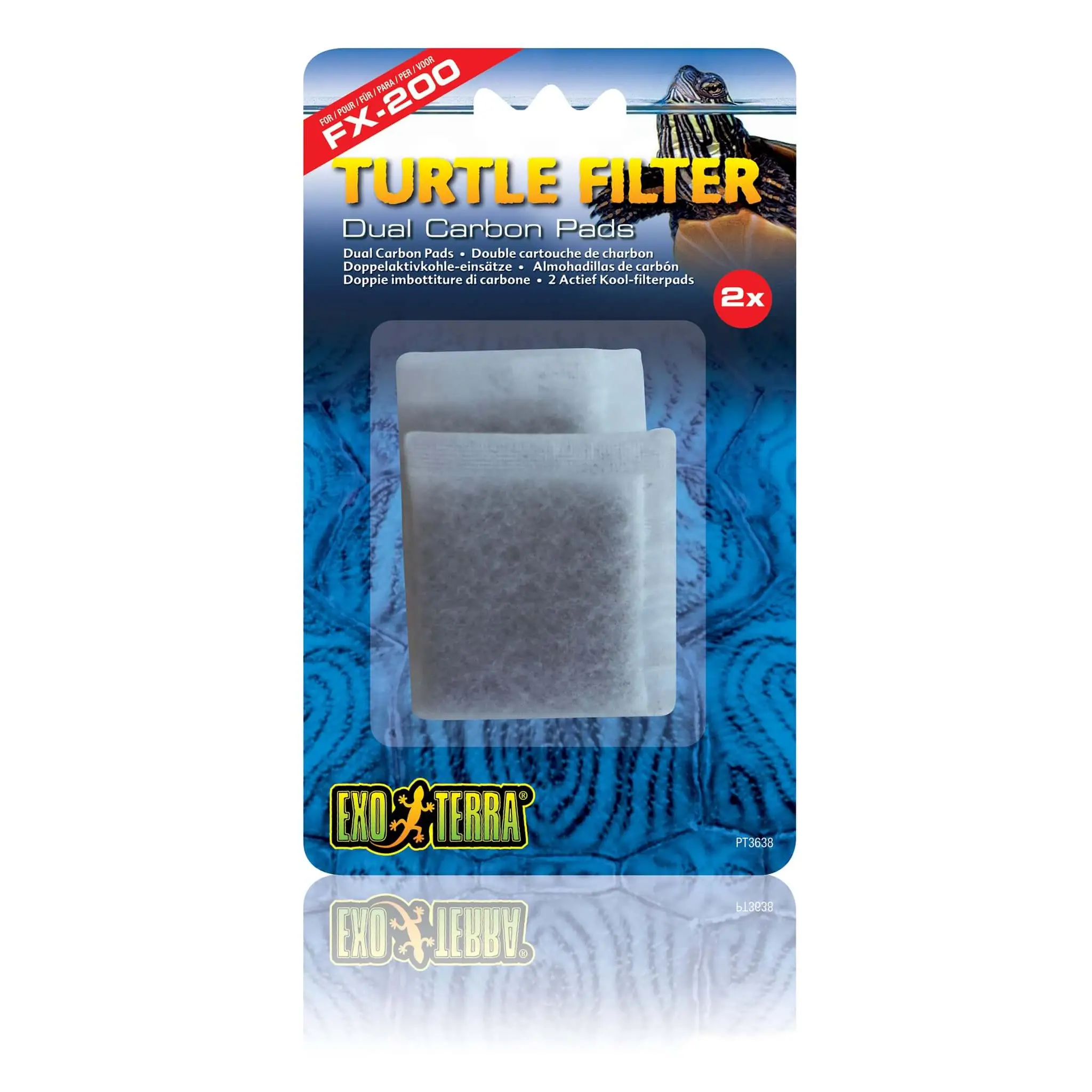 Exo Terra Carbon Pads for FX200 Filter