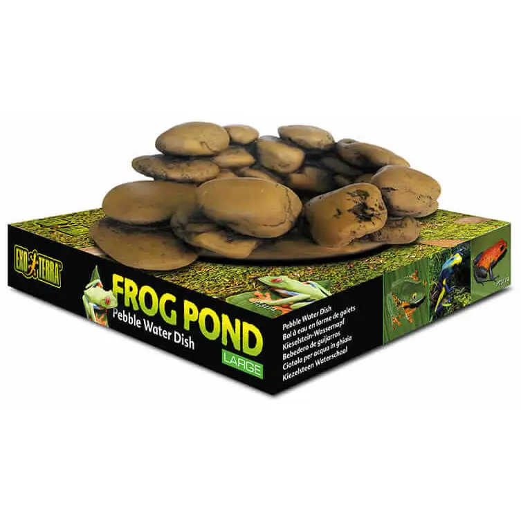 Exo Terra Frog Pond Pebble Water Dish - Image 3