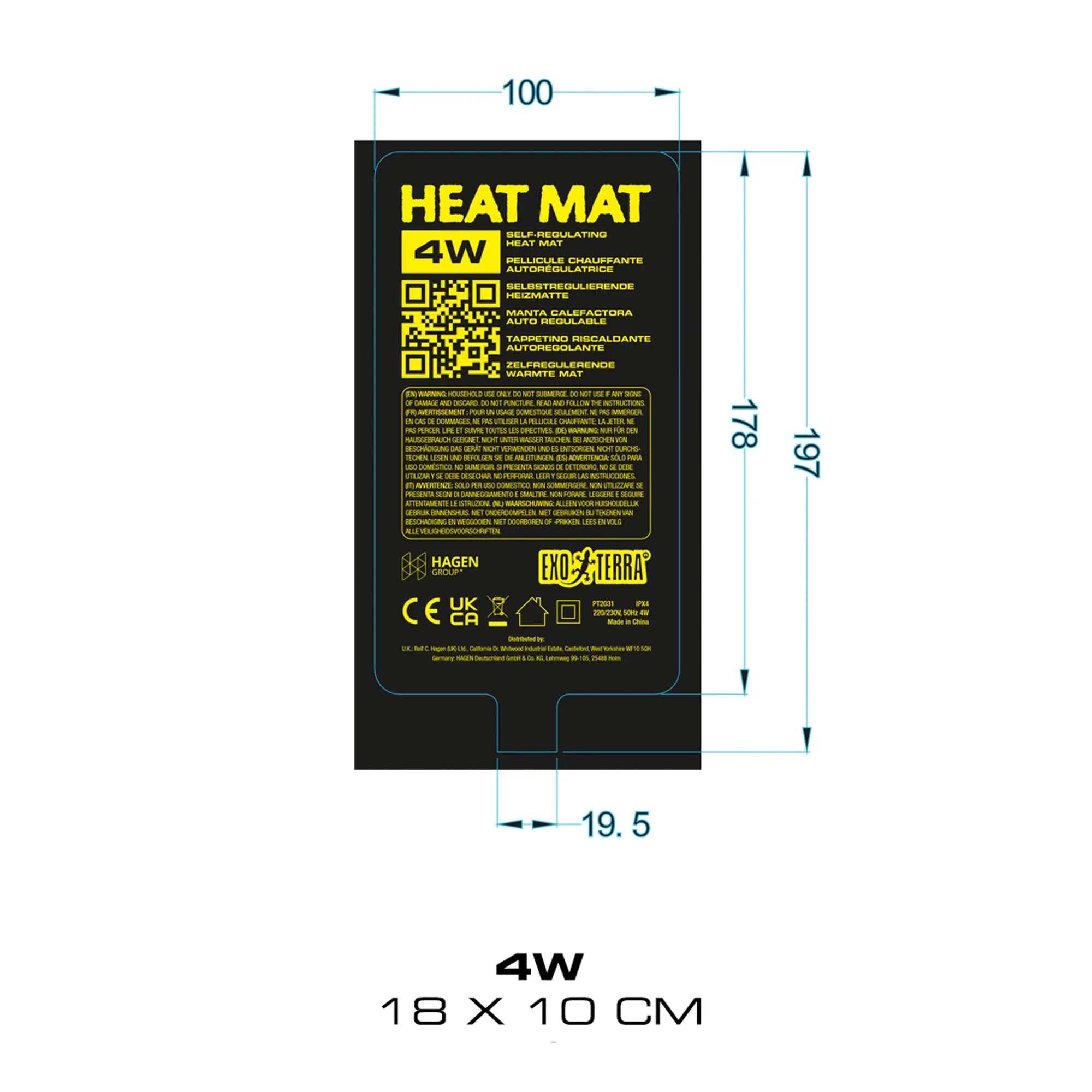 Exo Terra Heat Mat Self Regulating PTC - Image 10