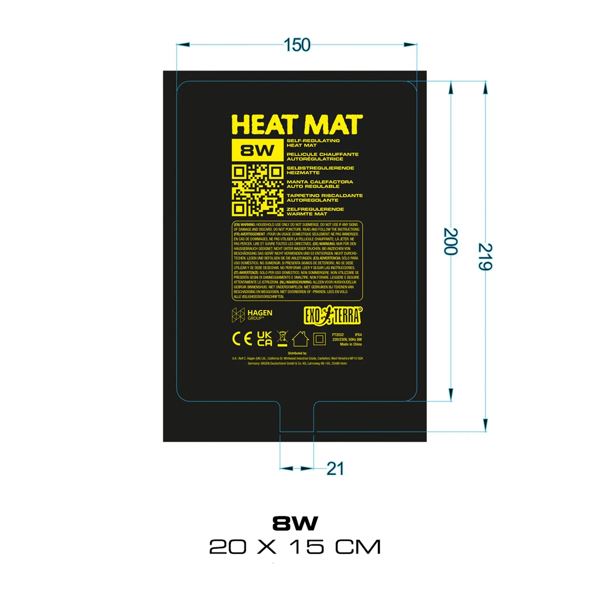 Exo Terra Heat Mat Self Regulating PTC - Image 7