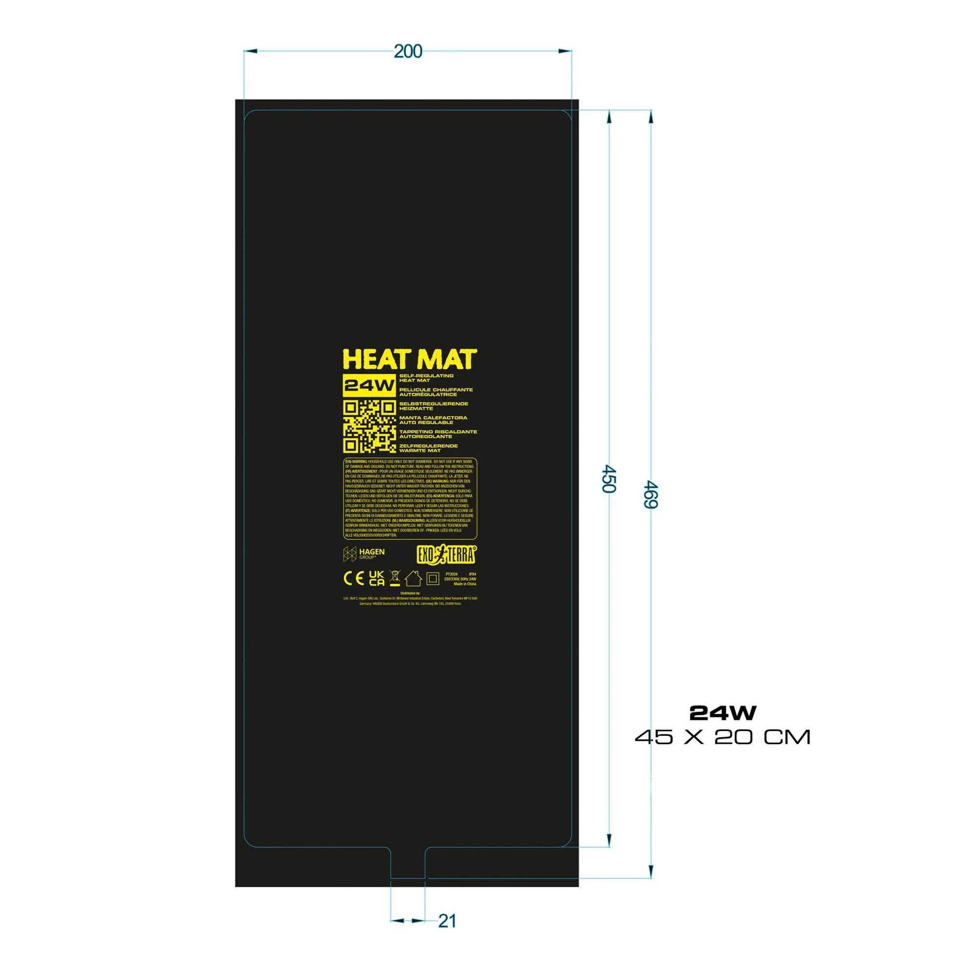 Exo Terra Heat Mat Self Regulating PTC - Image 9