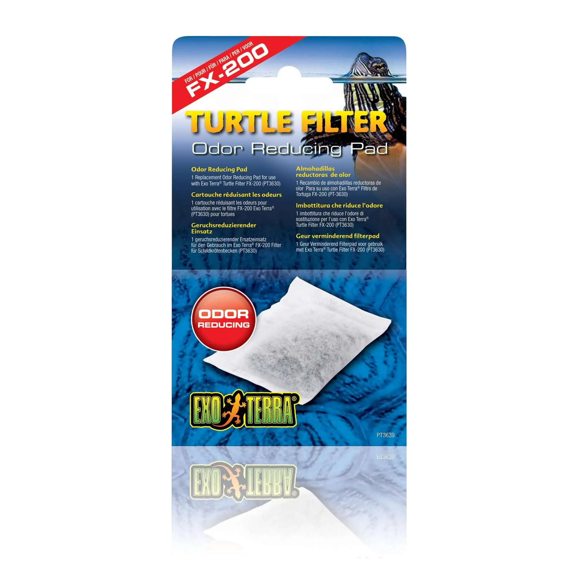 Exo Terra Odor Reducing Pad for FX200 Filter