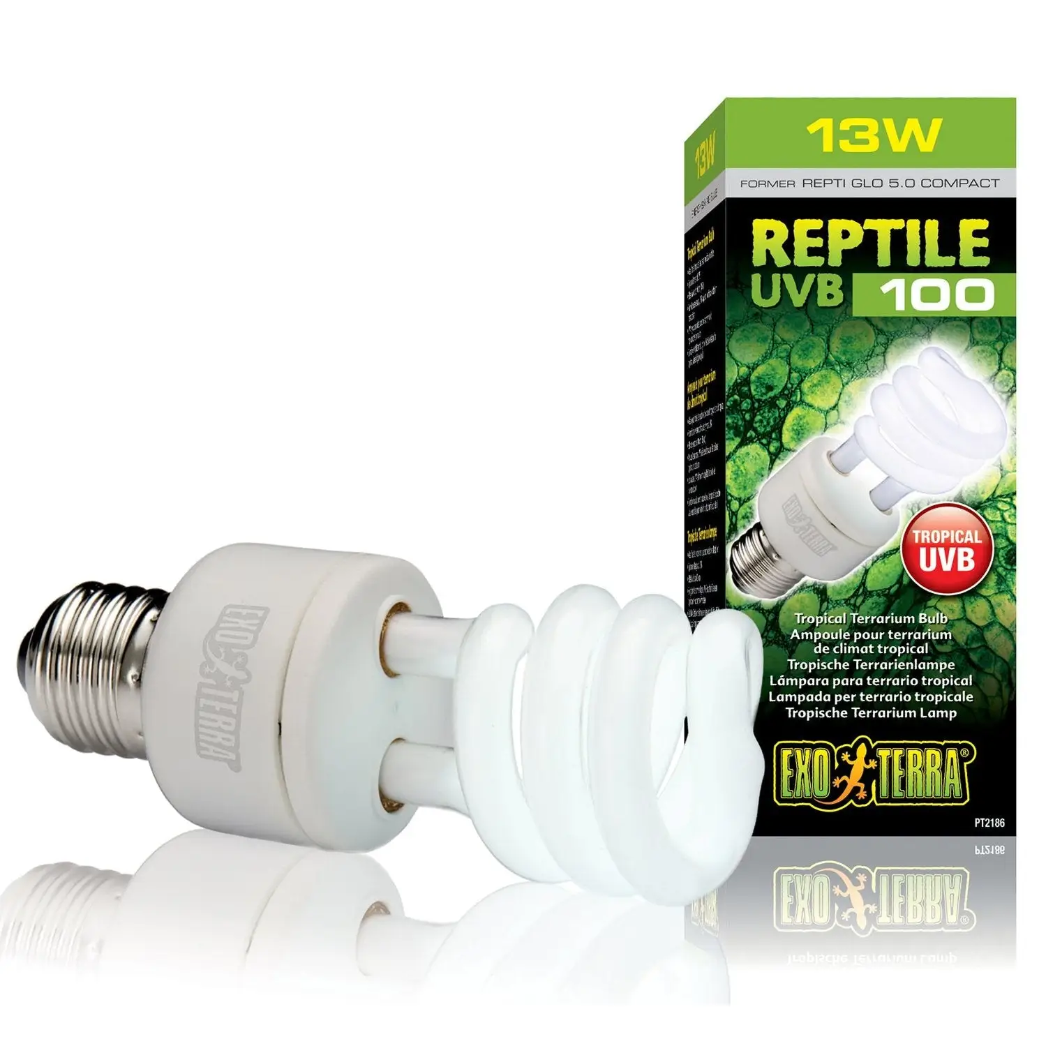 Exo Terra Reptile UVB100 Compact Lamp - Image 3