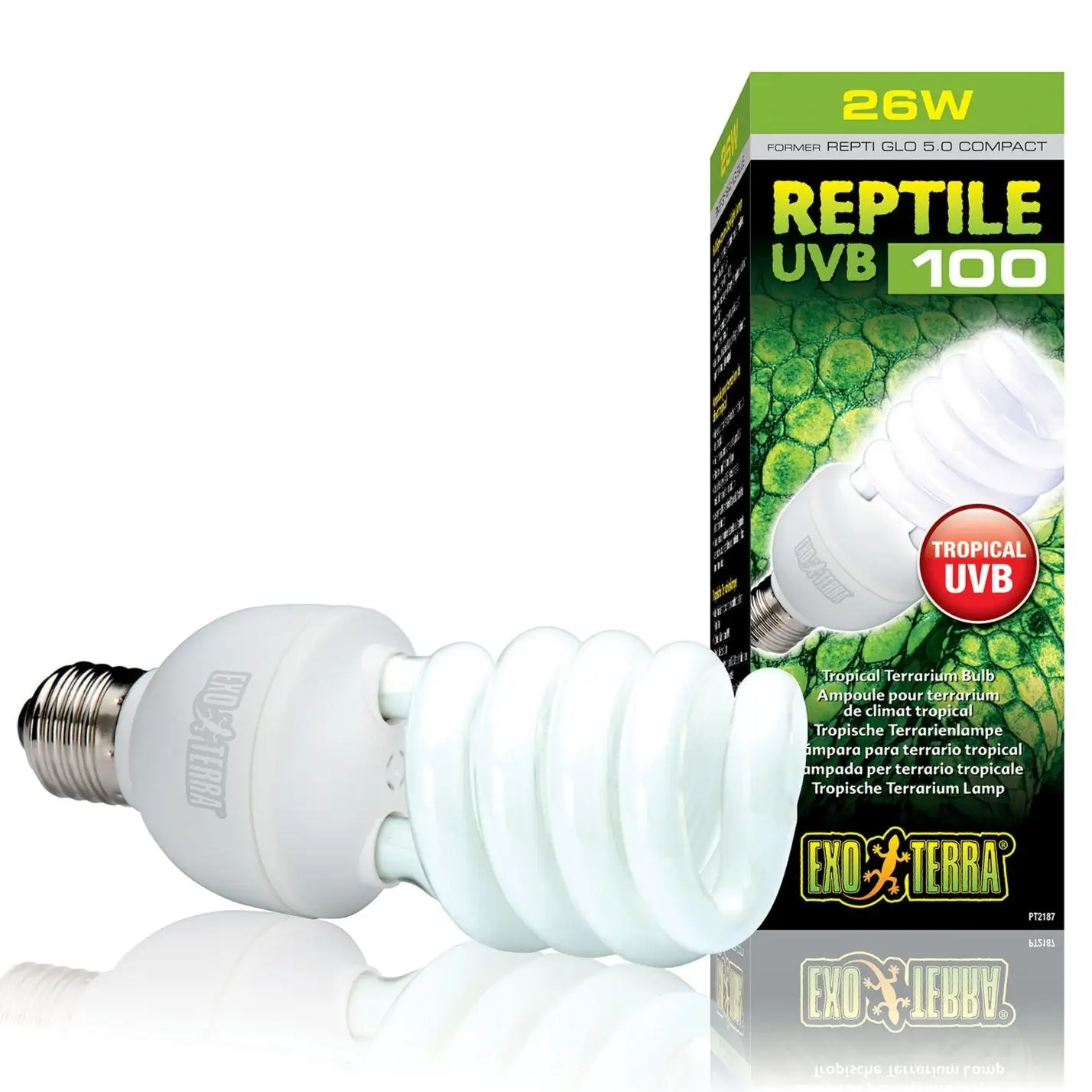 Exo Terra Reptile UVB100 Compact Lamp - Image 4