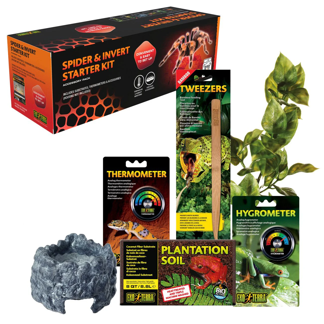 Exo Terra Spider/Invert Accessory Kit - Image 4