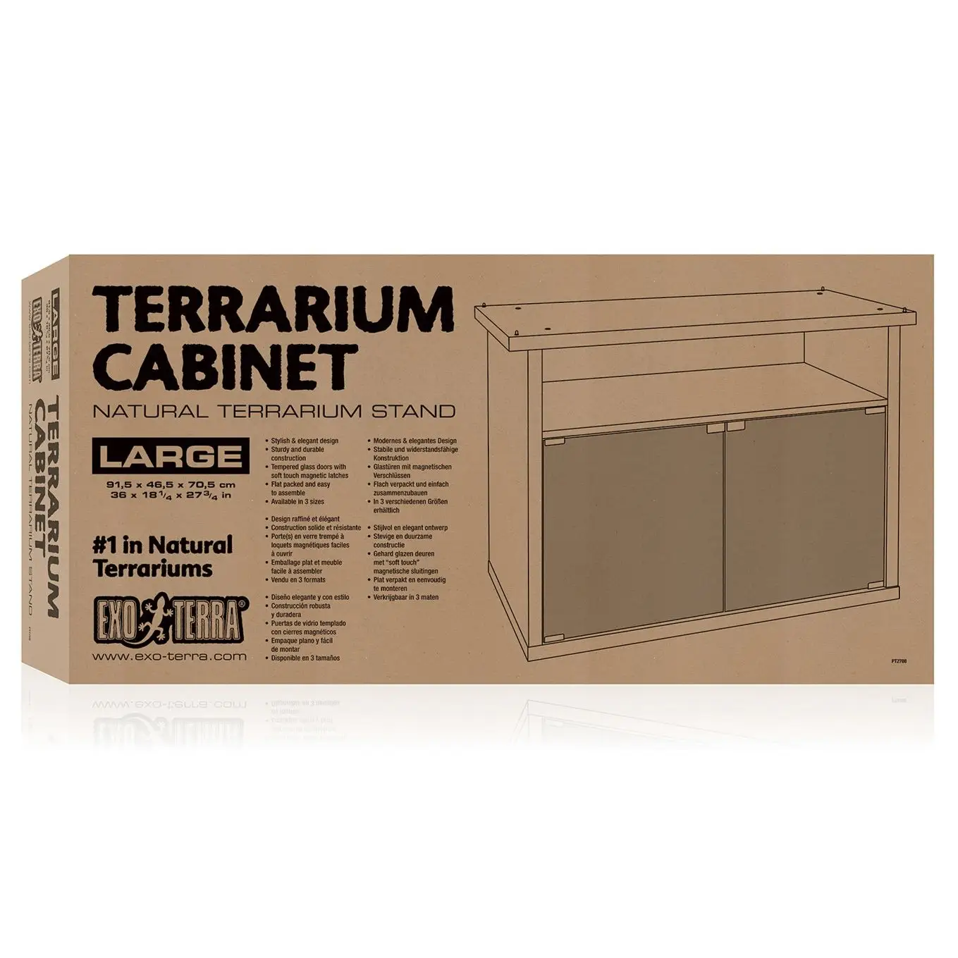Exo Terra Terrarium Cabinet Black - Image 9