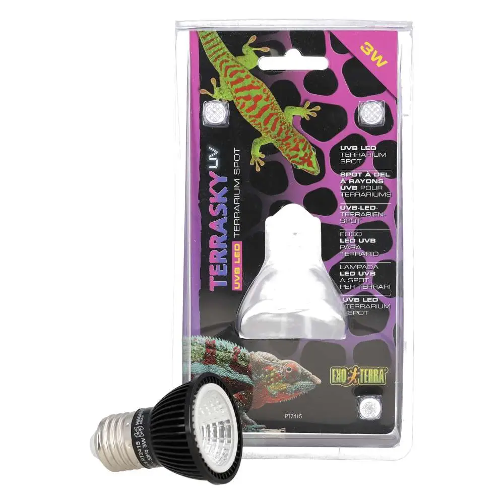 Exo Terra TerraSky UVB LED Spot Bulb 3W - Image 7