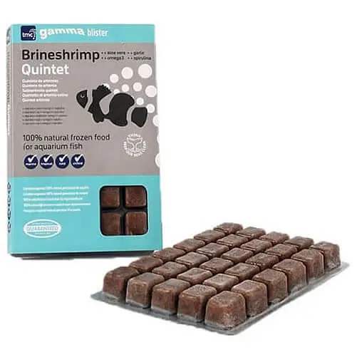 Gamma Frozen Blister Brineshrimp Quintet 100g