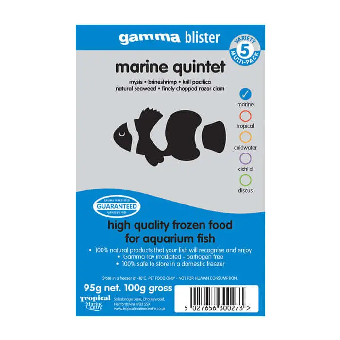 Gamma Frozen Blister Marine Quintet Diet 95g