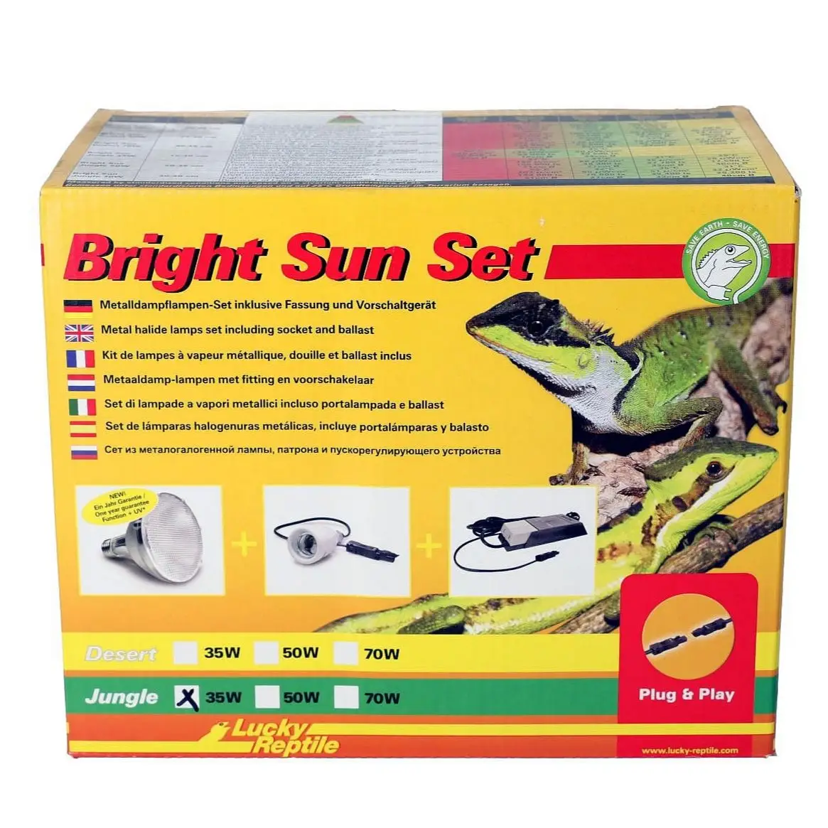 Lucky Reptile Bright Sun Evo Set Jungle