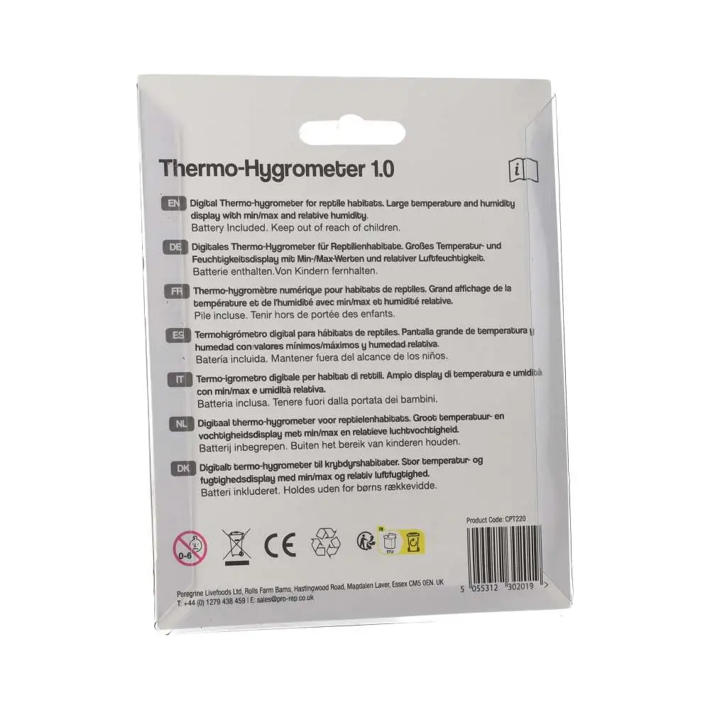 ProRep Thermo-Hygrometer 1.0 - Image 3