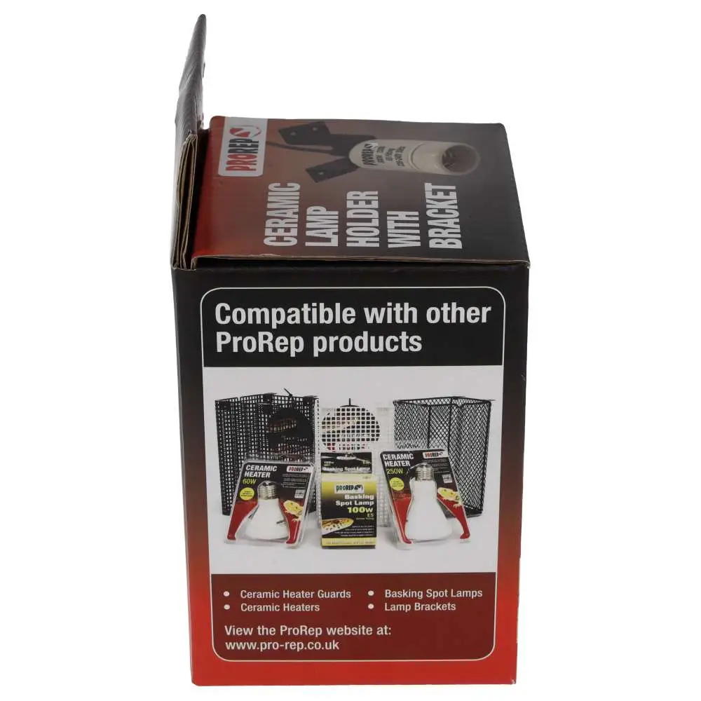 ProRep Ceramic Lamp Holder With Bracket - Image 3
