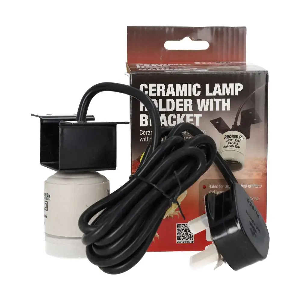 ProRep Ceramic Lamp Holder With Bracket Twin Bundle - Image 2