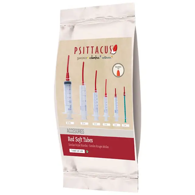 Psittacus Red Soft Tubes