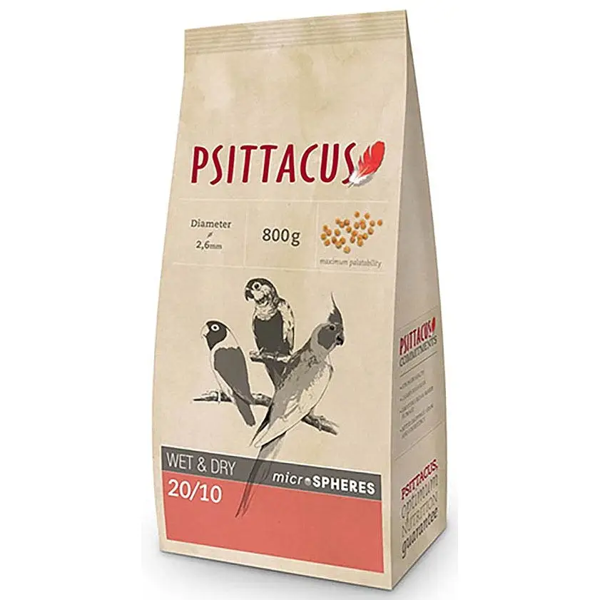 Psittacus Wet & Dry Microspheres 20/10