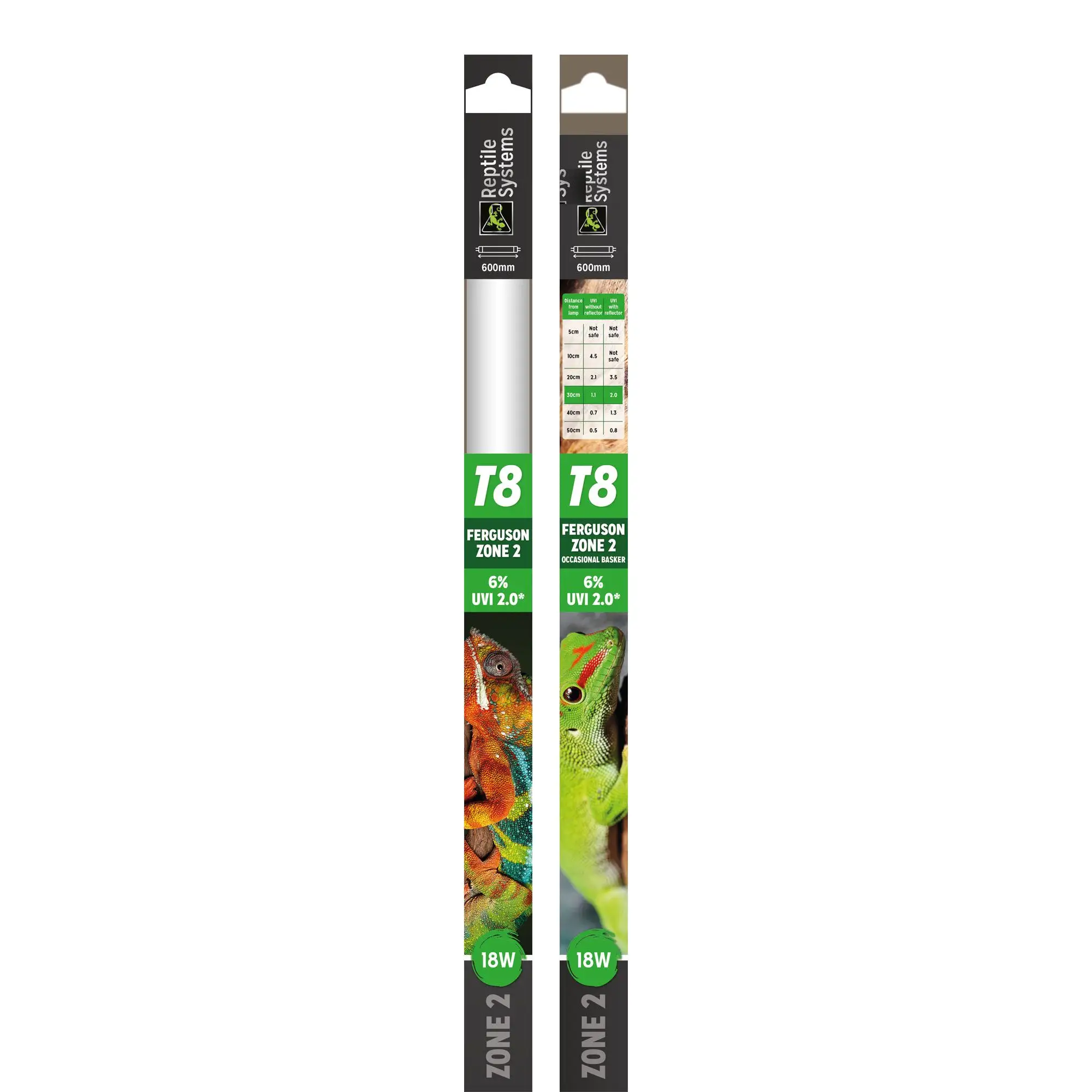Reptile Systems T8 UVB Lamp Ferguson Zone 2 - 6% - Image 2