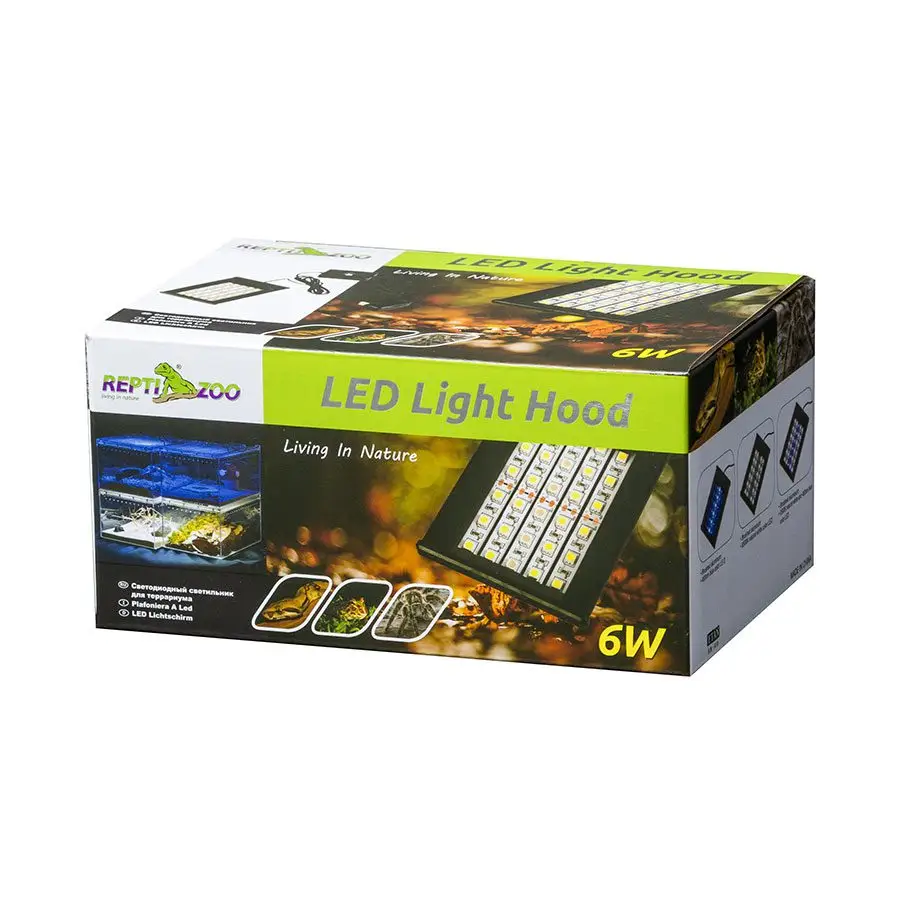 ReptiZoo LED Light Hood with Brackets - Image 3