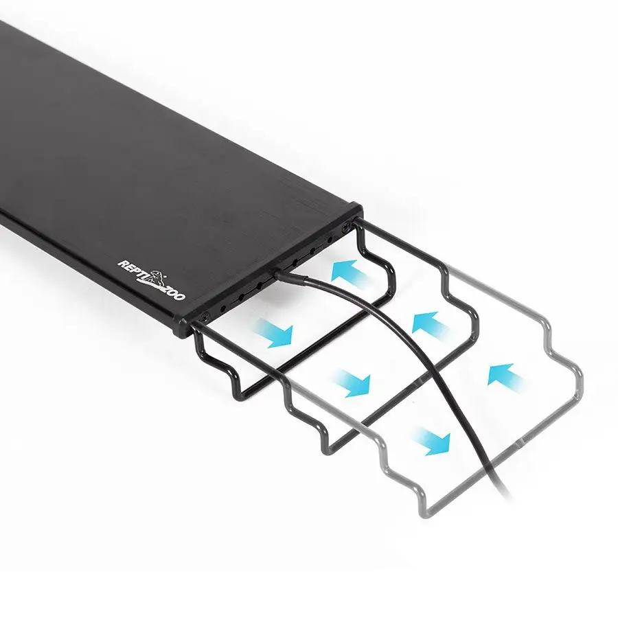 ReptiZoo LED Light Hood with Brackets - Image 8