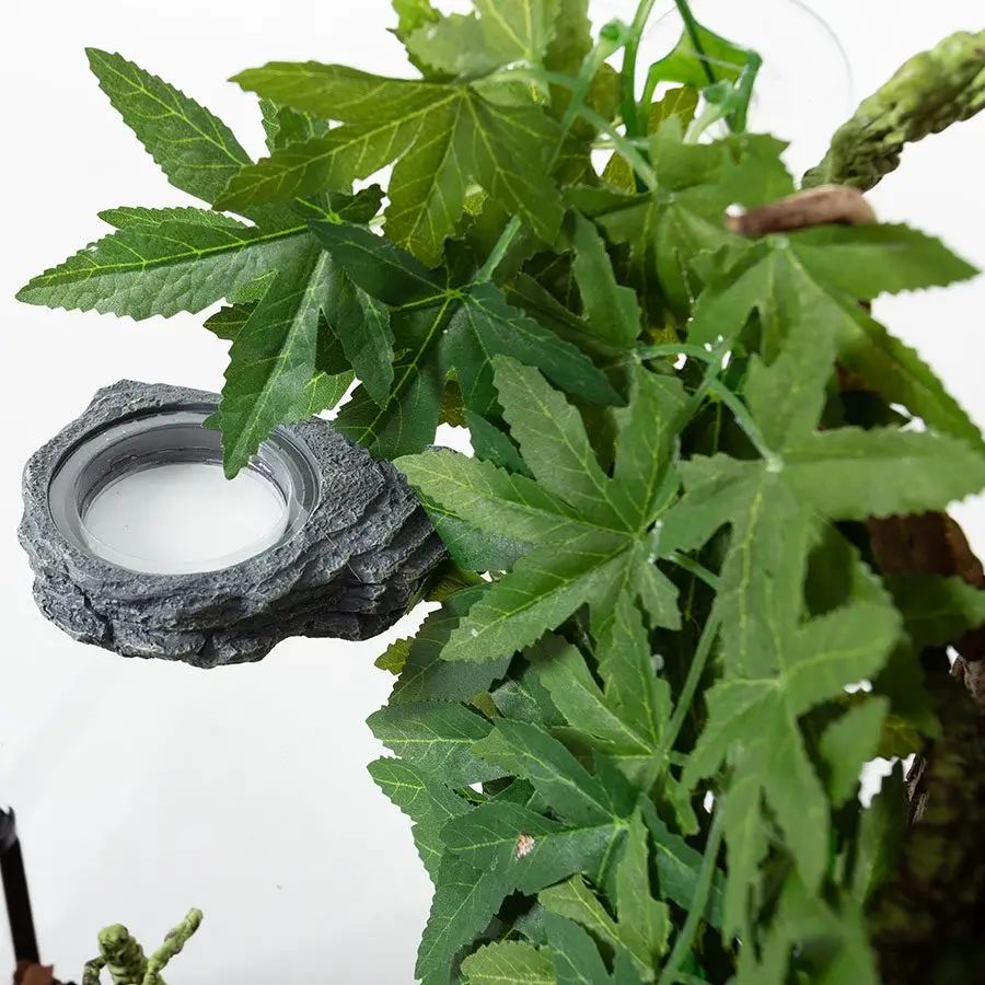 ReptiZoo Magnetic Arboreal Feeder Rock 12x8cm - Image 4