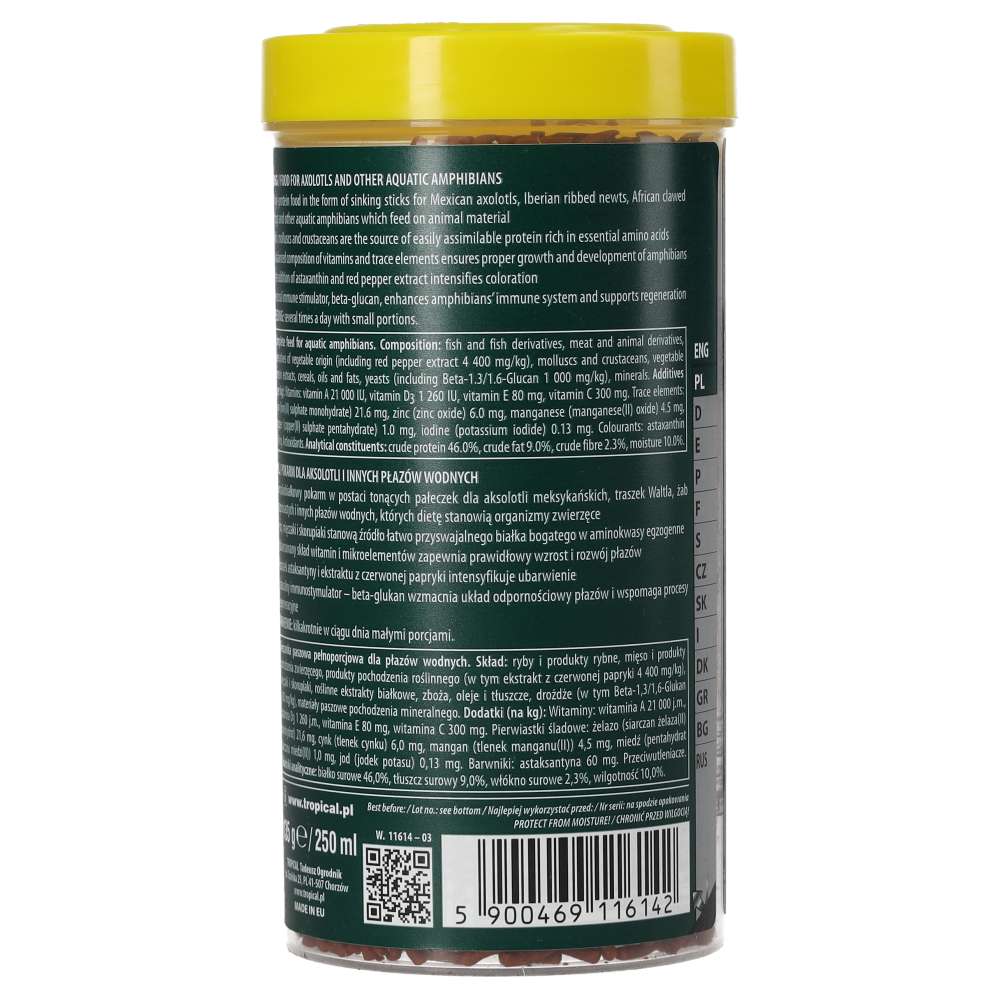 Tropical Axolotl Sticks 250ml/135g - Image 3