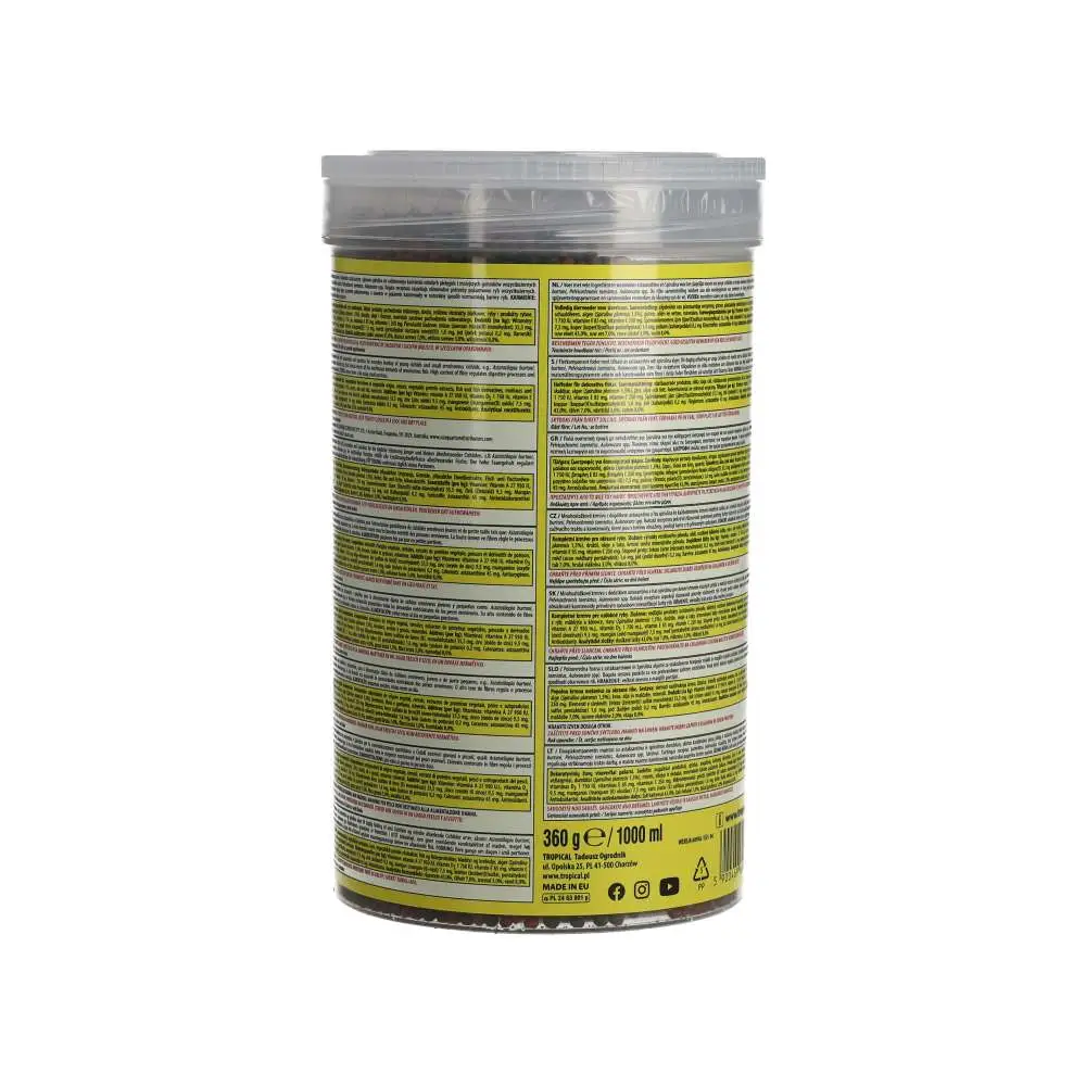 Tropical Cichlid Omnivore Small Pellet - Image 3