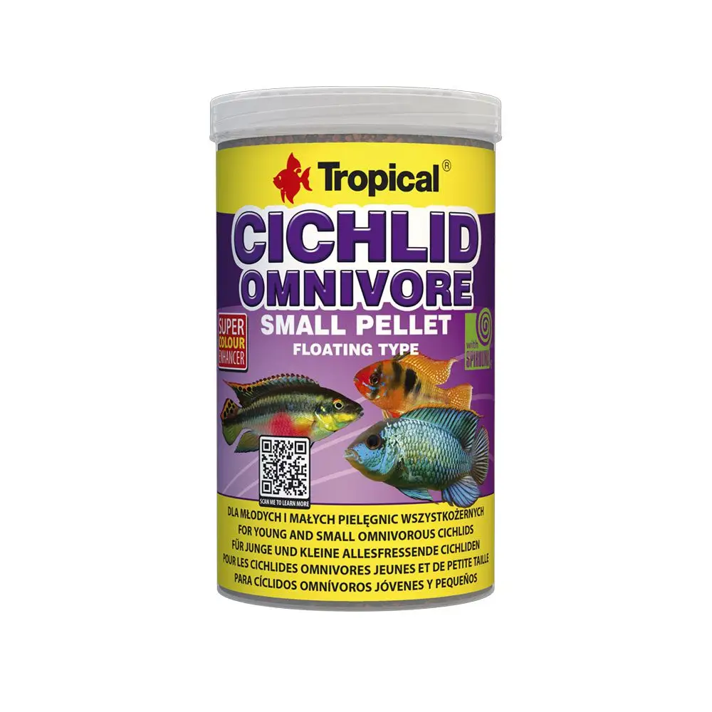 Tropical Cichlid Omnivore Small Pellet - Image 4