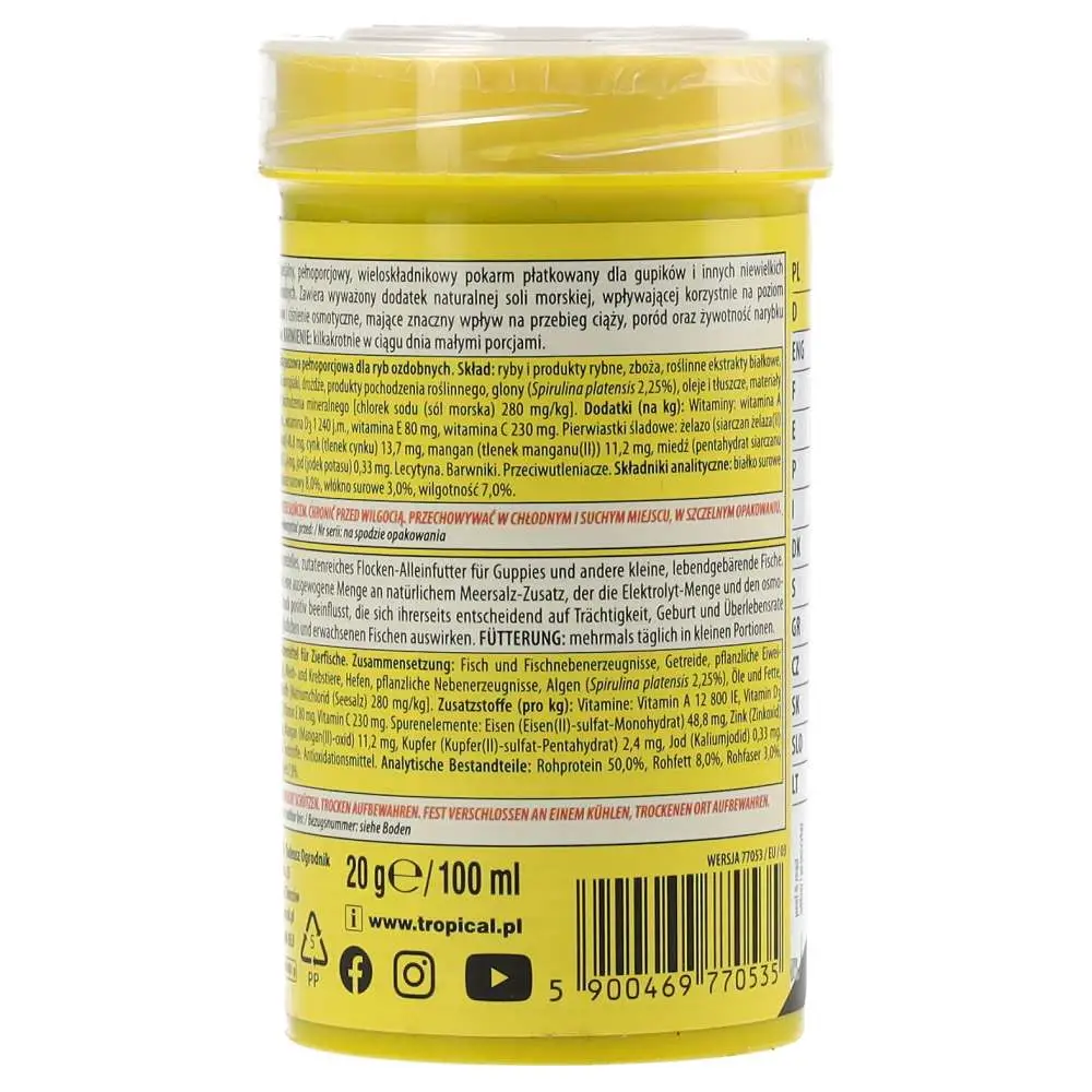 Tropical Guppy Fish Flakes - Image 4
