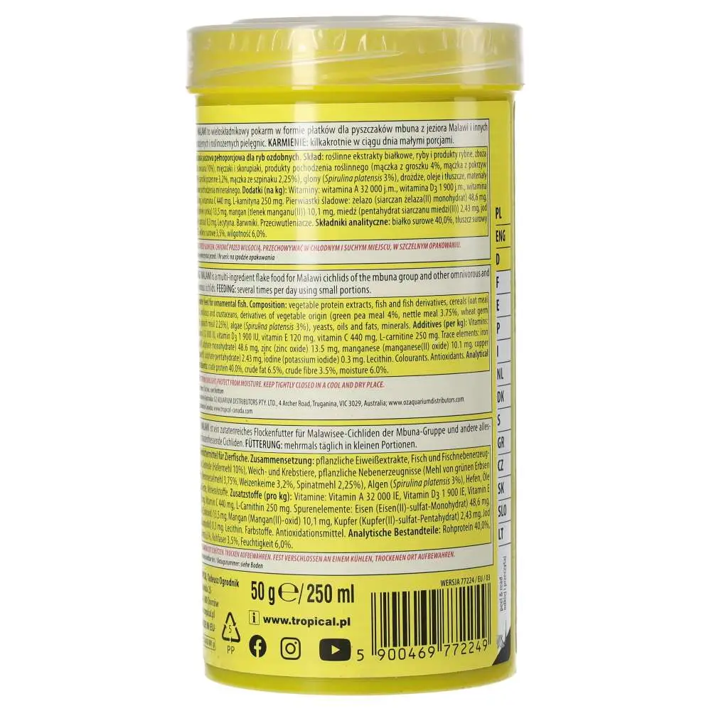 Tropical Malawi Fish Food - Image 3