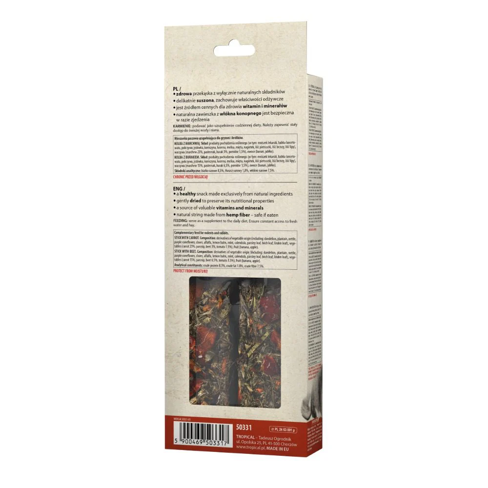 Tropifit Naturals Sticks Veggie 140g - Image 4