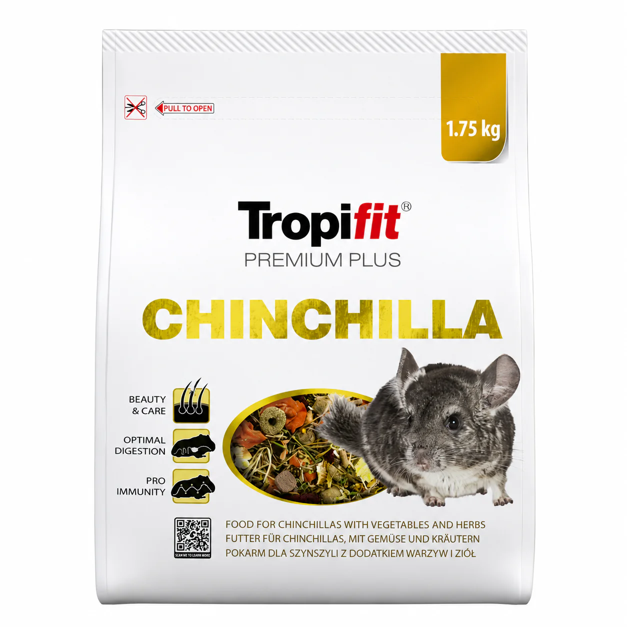 Tropifit Premium Plus Chinchilla - Image 2