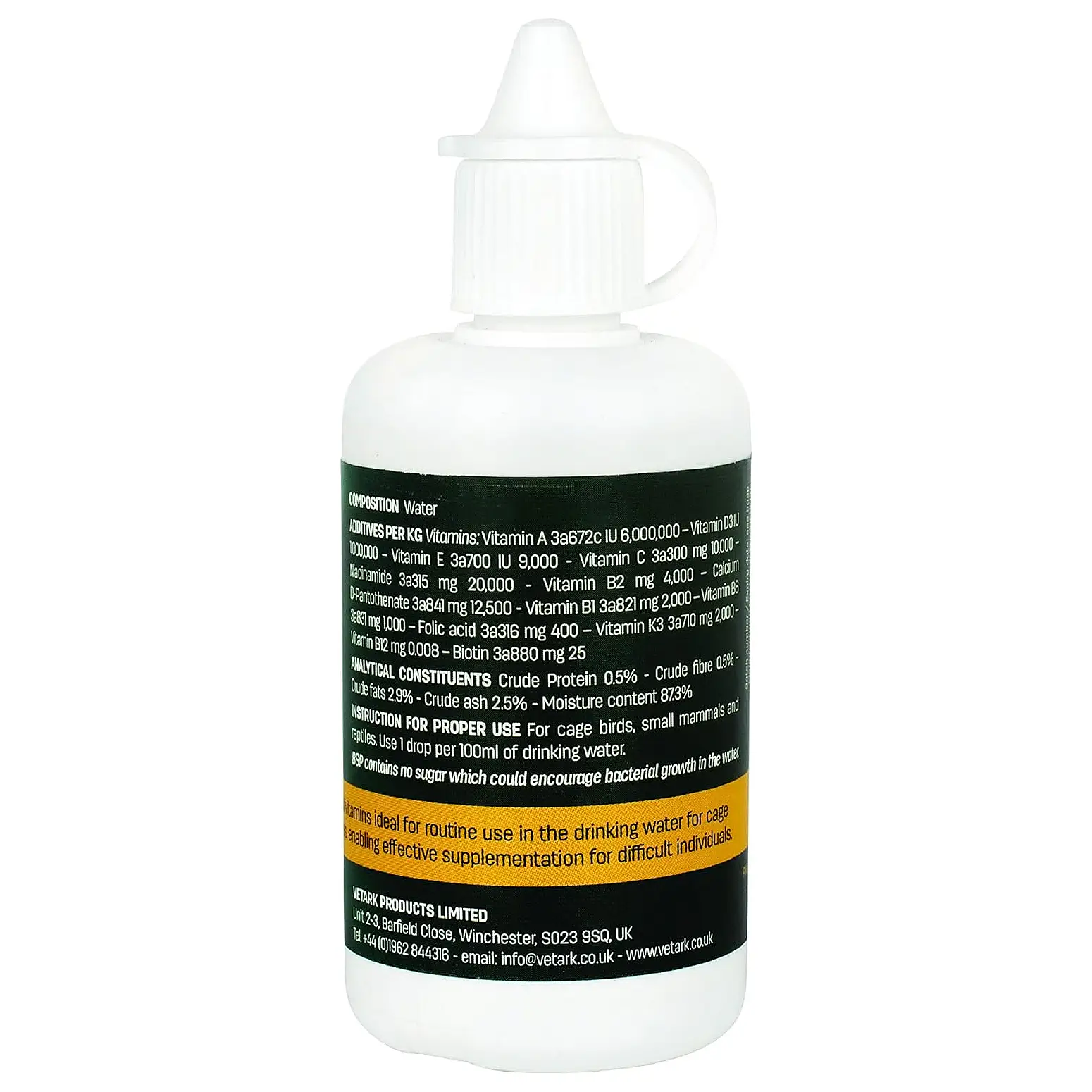 Vetark BSP Vitamin Drops 50ml - Image 2