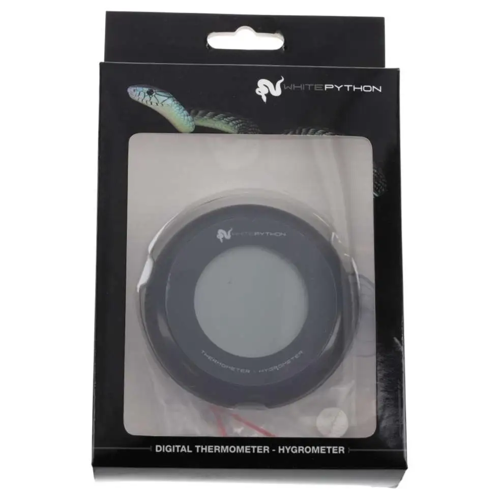 White Python Digital Thermometer - Hygrometer - Image 3