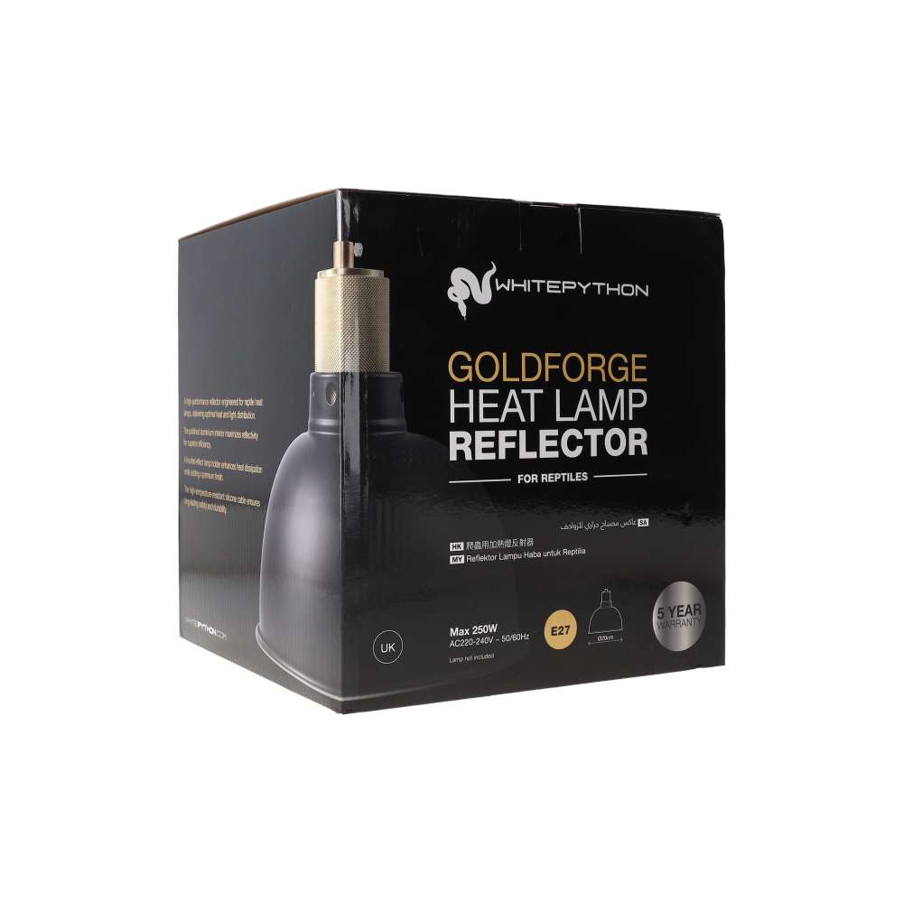 White Python Goldforge Heat Lamp Reflector - Image 6