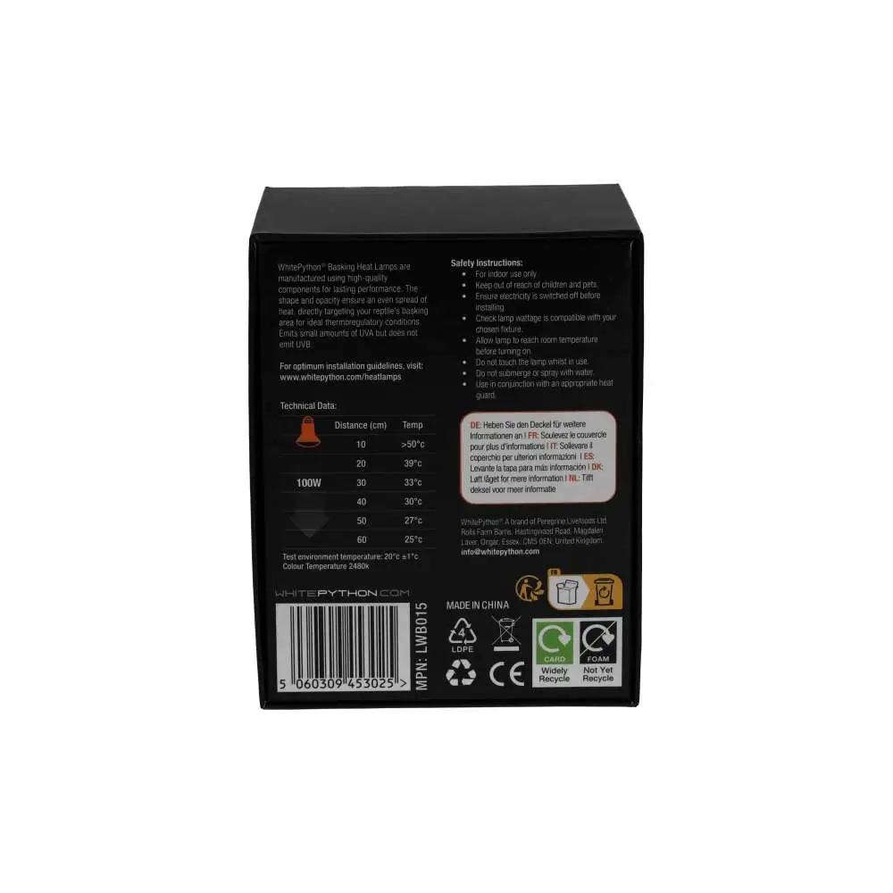 White Python IR-A Basking Lamp - Image 9