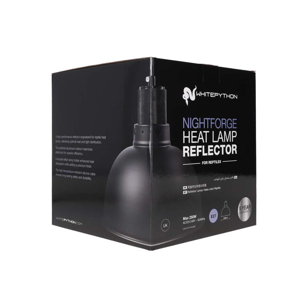 White Python Nightforge Heat Lamp Reflector - Image 4